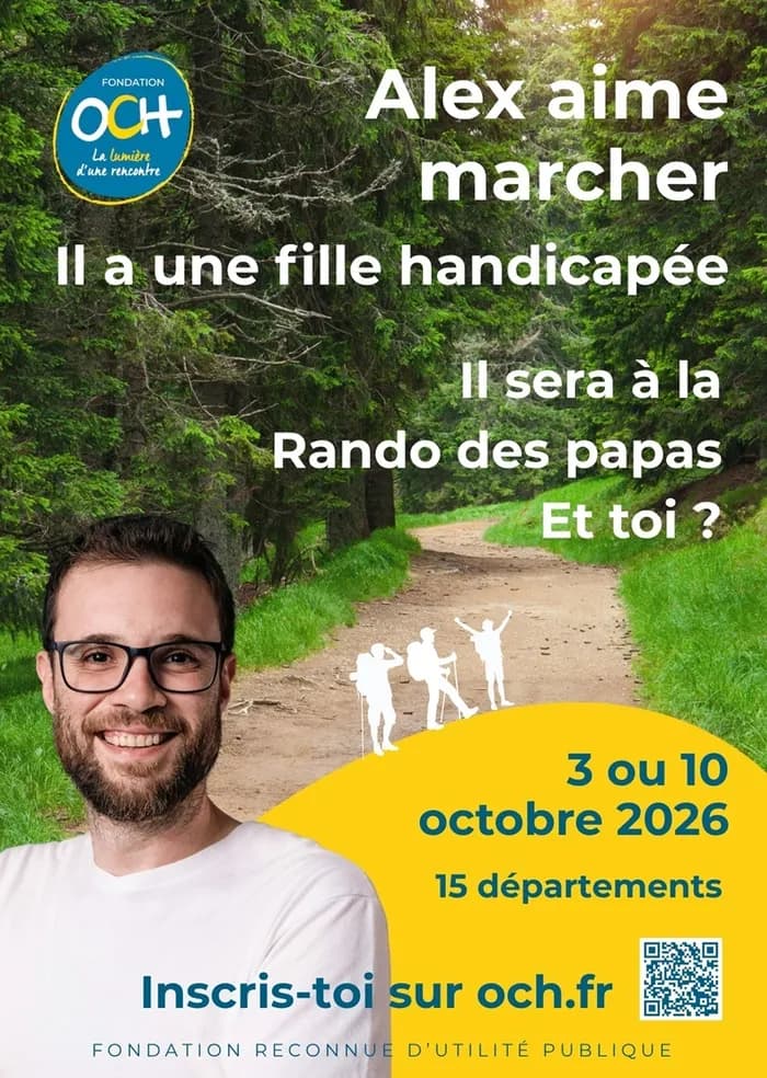 Visuel de l’événement « La Rando des papas 2026 »