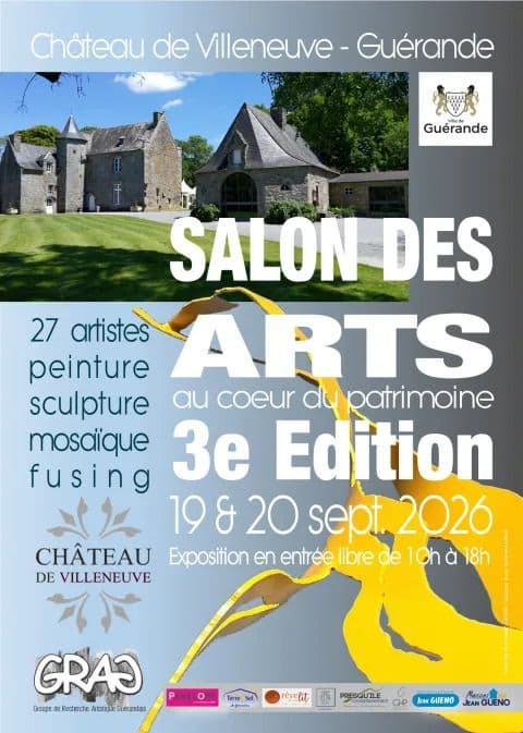Visuel de l’événement « Salon des Arts au Château de Villeneuve »
